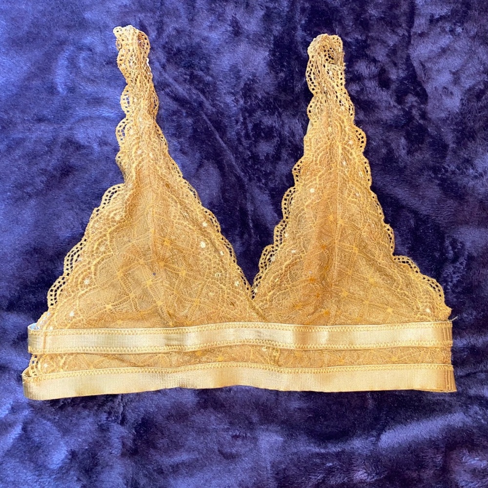 Aeropostale Gold Bralette